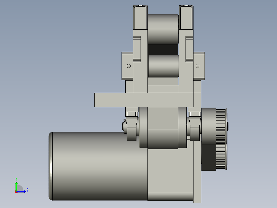 14AC-撕胶流水线左视图