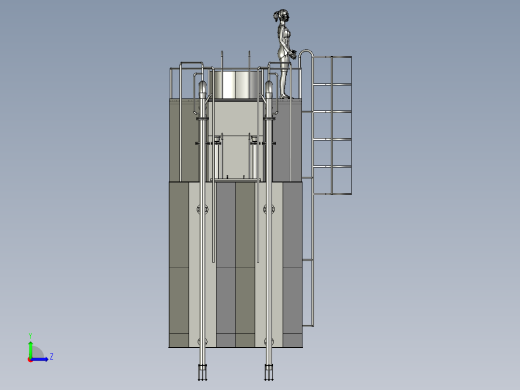 滤池滤砖污水处理左视缩略图