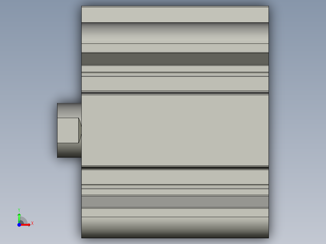 CDQ2B125-40DCZ_0_0_0_前视图