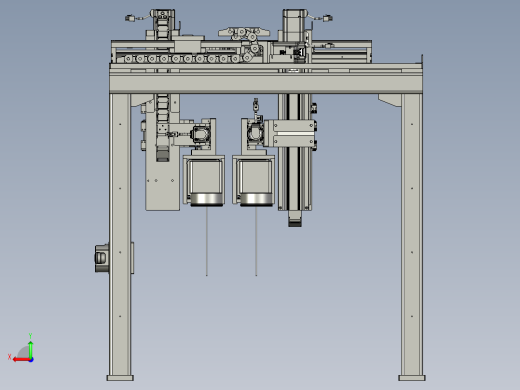 镭雕龙门机构后视缩略图