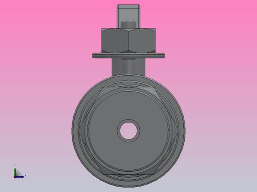 QG.M1压力表球阀[QG.M1压力表球阀]DN6 (2)左视缩略图