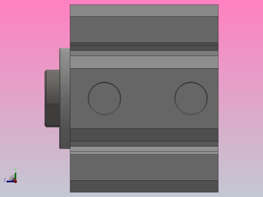 SDA超薄气缸系列SDA 40×15右视缩略图