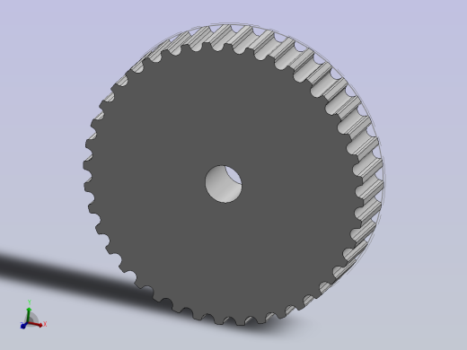 可调节的GT皮带模型