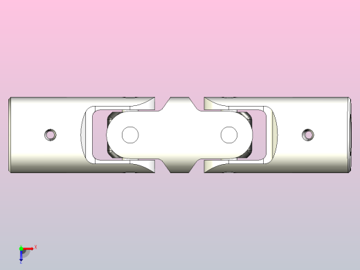 WX,WXD型小型十字轴万向联轴器[WX2-PB-Φ10╱Φ]俯视缩略图
