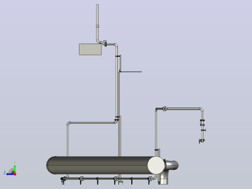 管道 DN80 inox con agua右视缩略图