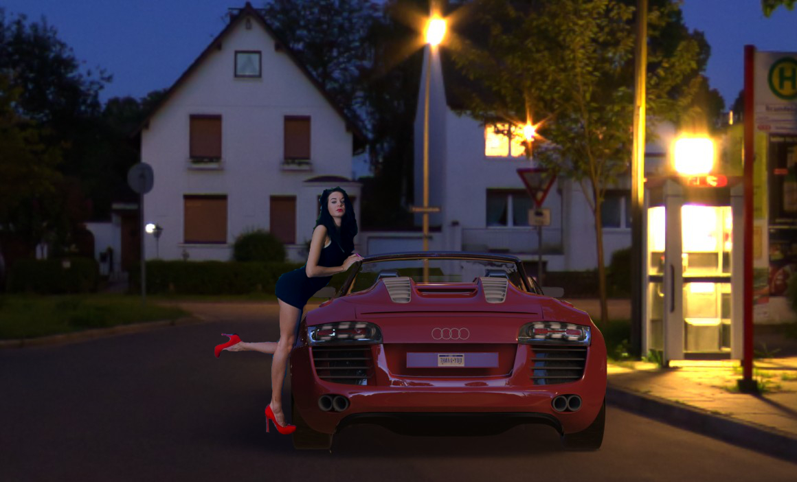 奥迪R8模型