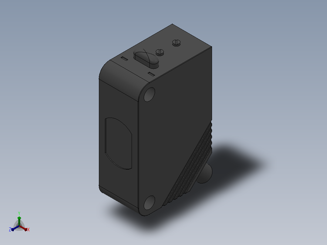 E3Z-T61A受光器[E3Z-T61A受光器]欧姆龙光电主视图