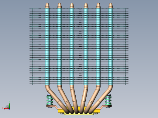 Noctua+NH-D14+CPU冷却器后视缩略图