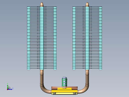 Noctua+NH-D14+CPU冷却器左视缩略图