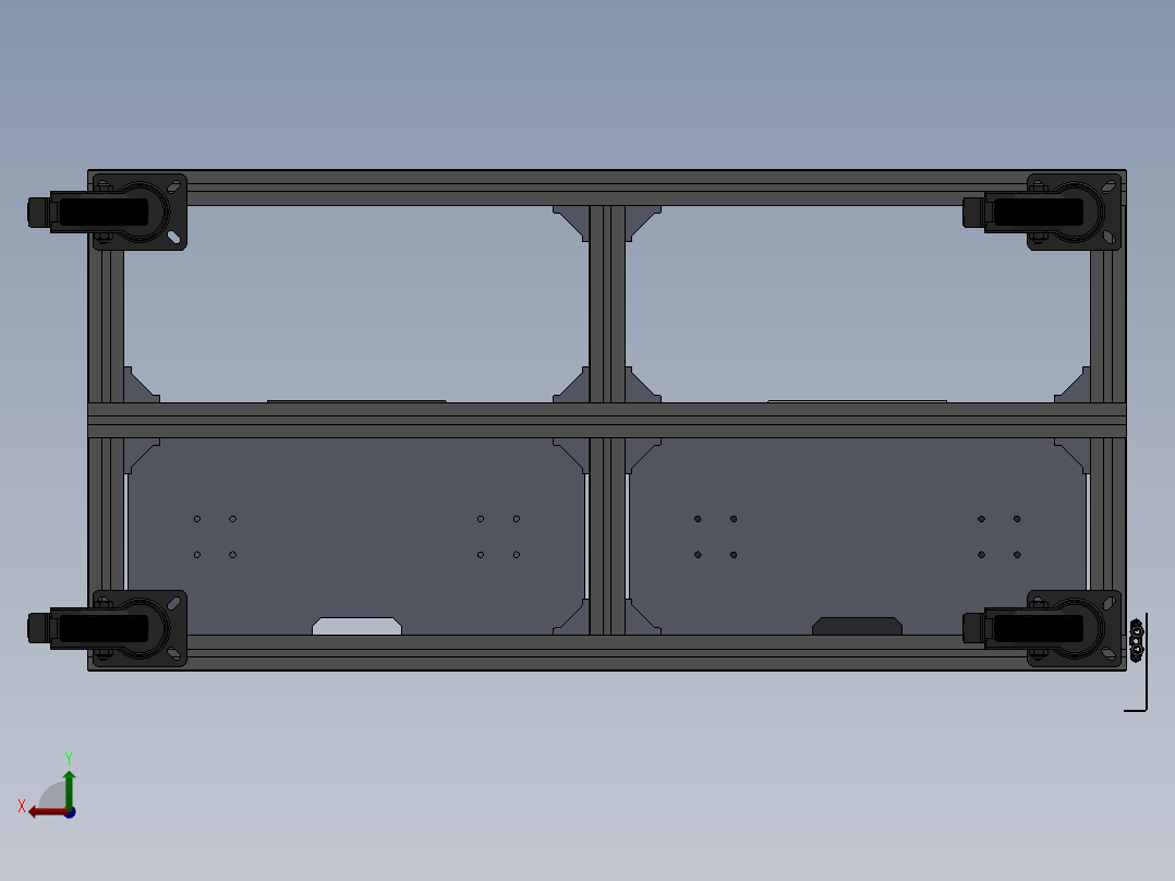 固化工装后视图