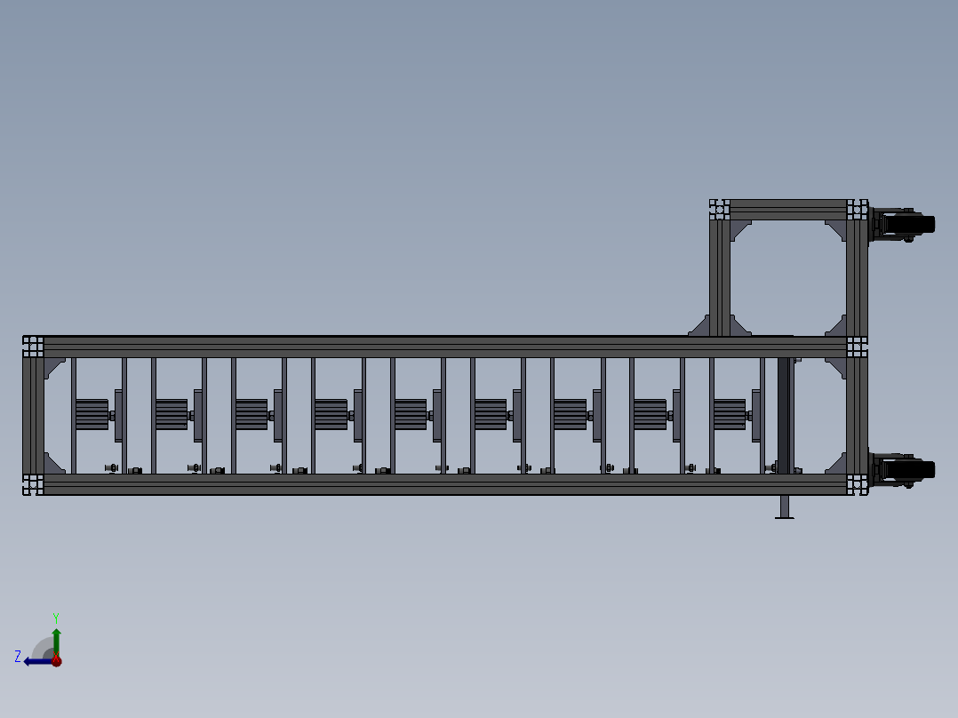 固化工装右视图