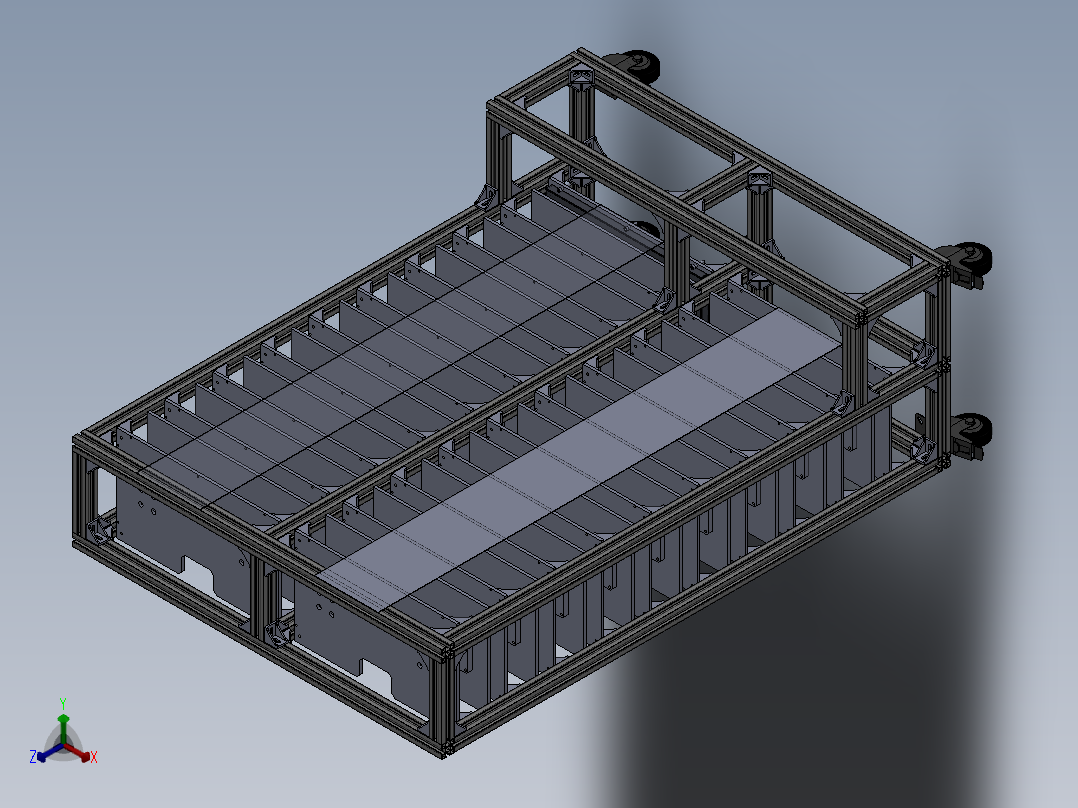 固化工装正等轴测图