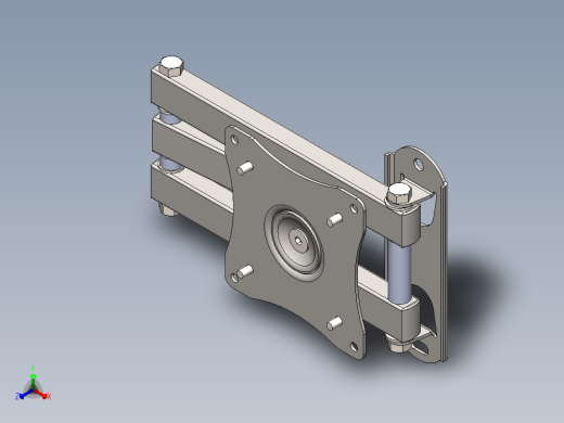 电视机架正等轴测缩略图