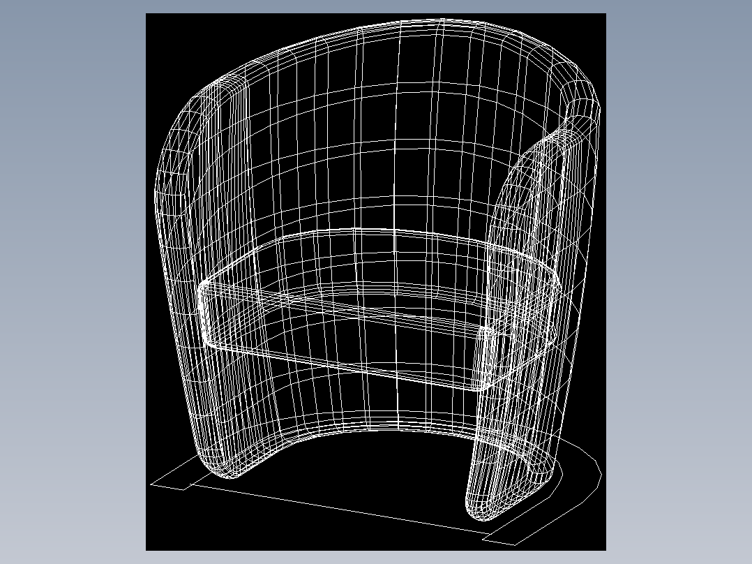 室内家具和灯具等的模型十二-K-S25-1