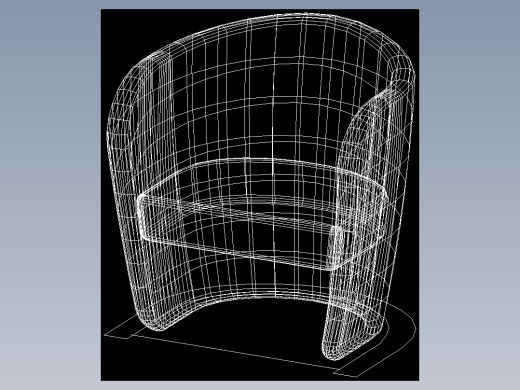 室内家具和灯具等的模型十二-K-S25-1