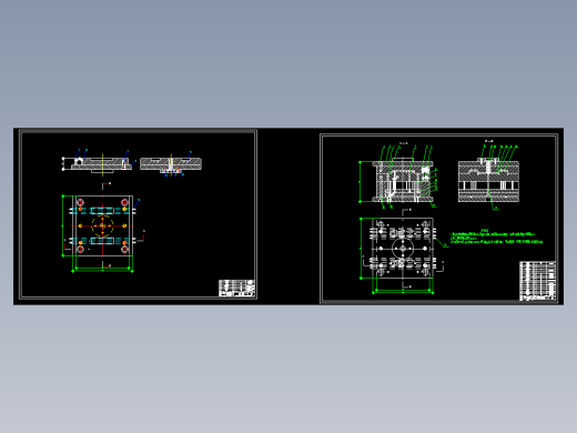 小米空调遥控器外壳注塑模具设计