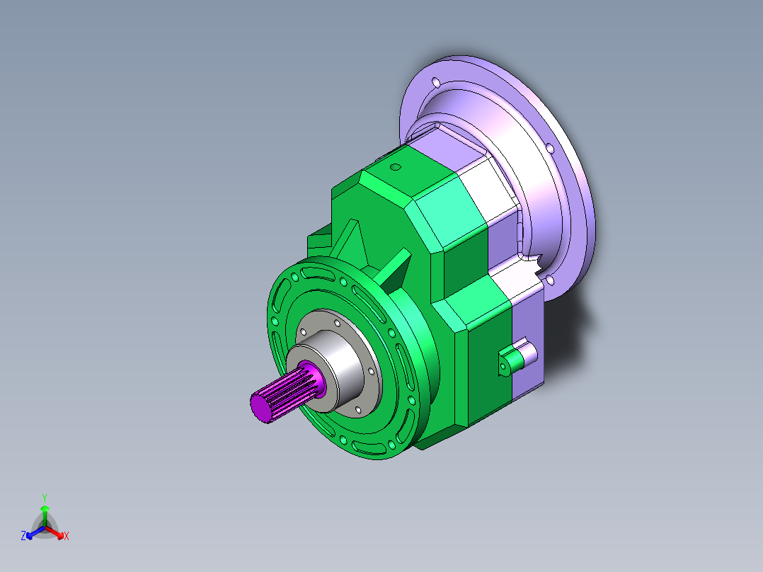 200螺旋机减速箱 