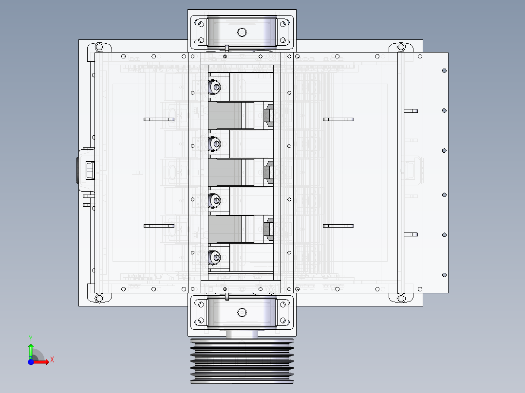 C4_反击破碎机前视图