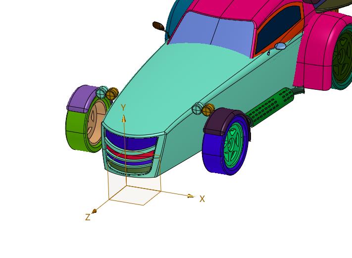 荷兰长车头跑车
