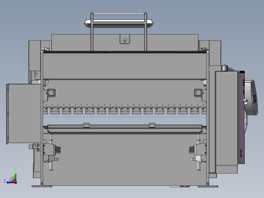 国外钣金折弯机右视缩略图