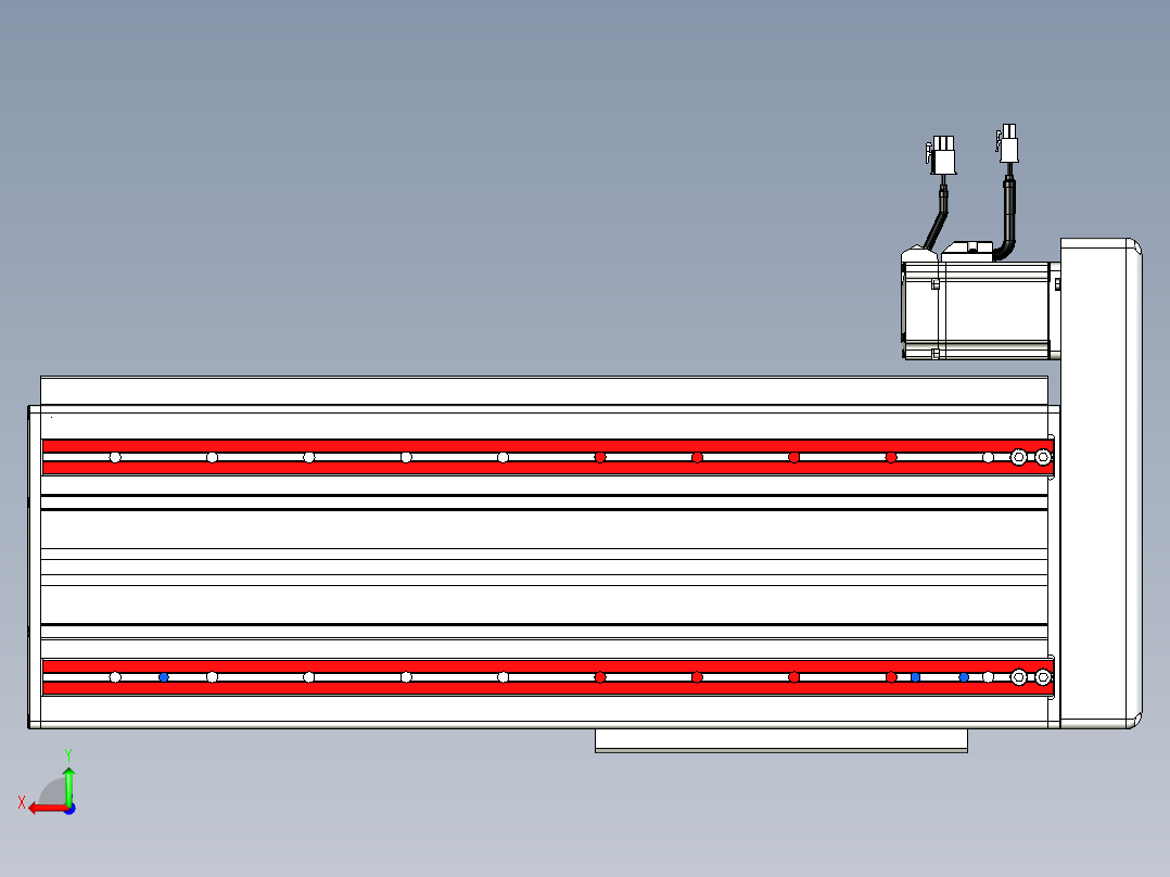 威洛博QF系列模组QF20-Lxx-C-S300-BR-ZP40-C3后视图