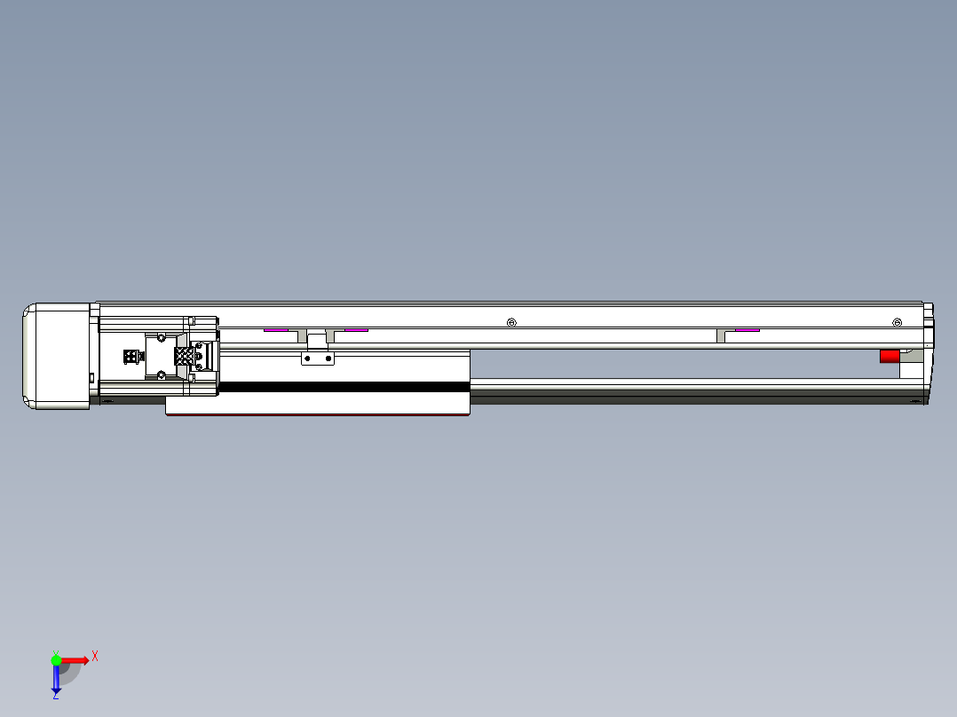 威洛博QF系列模组QF20-Lxx-C-S300-BR-ZP40-C3俯视图