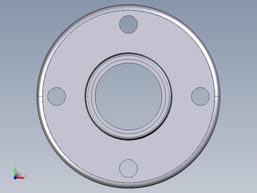21FLV 法兰BS 10，表E、溶剂焊接插座（垫片尺寸，看到QHv X）前视缩略图