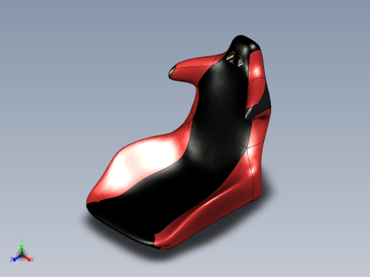 汽车座椅 (52)正等轴测缩略图