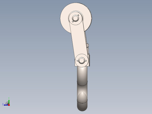 滑轮和挂钩--25--sw三维 3d模型设计图右视缩略图