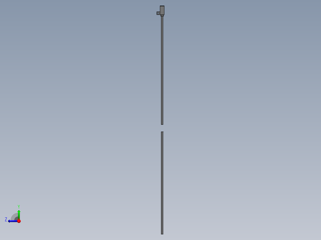 20系列槽型光电（空间紧凑型）导线引出型FC-SPV202Z右视图