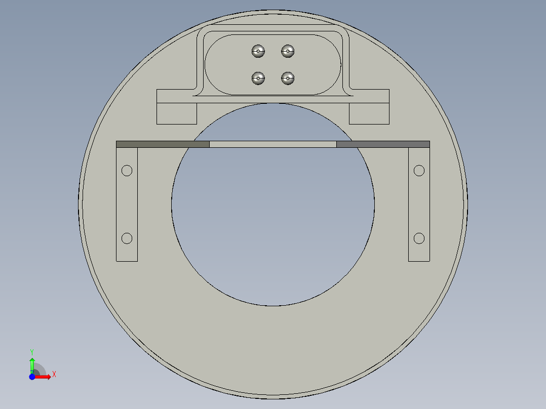 基恩士CV-R11_kc图纸模型前视图