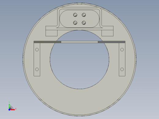 基恩士CV-R11_kc图纸模型前视缩略图