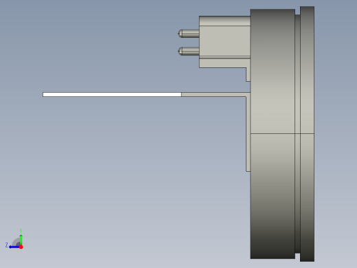 基恩士CV-R11_kc图纸模型右视缩略图
