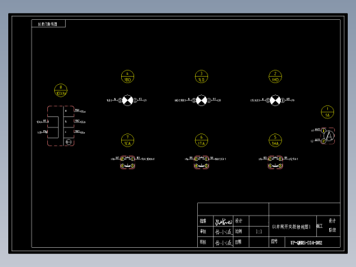 22G1并网开关柜接线图1