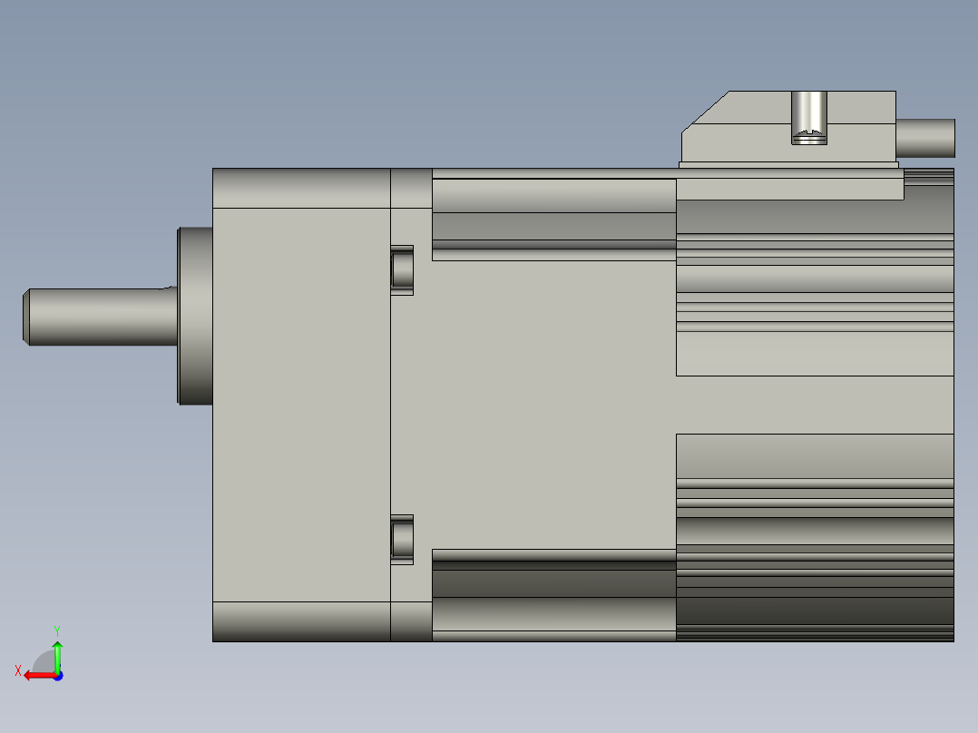 MBMC3A1AXB+MX8G3B无刷电机后视图