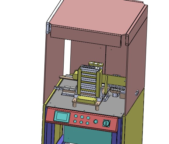 公牛插座全自动组装机3D图纸 H831非标自动化设备3D图纸3D模型