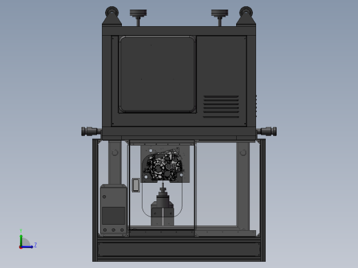 曲轴箱加工专机左视缩略图