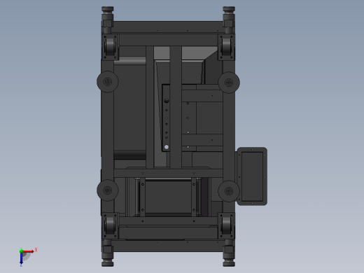 曲轴箱加工专机俯视缩略图