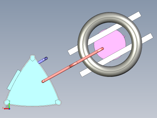 池塘自动喂养产品设计及三维模型（说明书+3D+CAD）后视缩略图