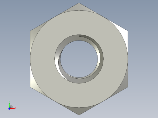 公制六角螺母-Metric Hex Nuts M2.5 x 0.45mm Thread前视缩略图