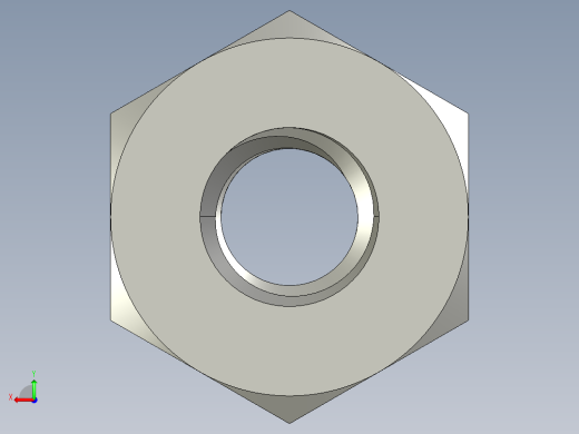 公制六角螺母-Metric Hex Nuts M2.5 x 0.45mm Thread后视缩略图