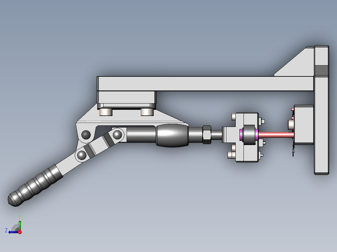 整形治具右视图