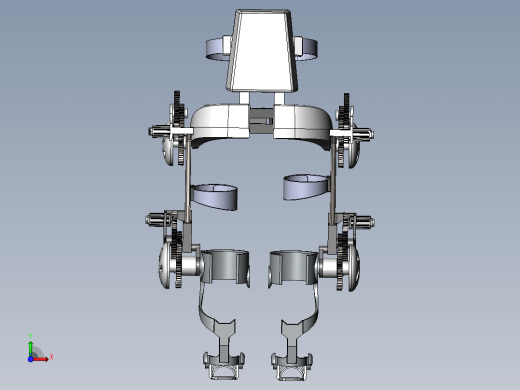 残疾人辅助结构前视缩略图