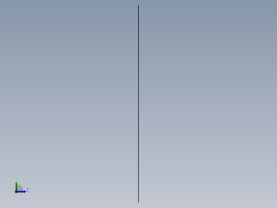 阳台爬藤支架左视图