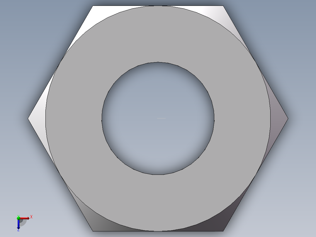 NL+NS 功能螺母、NS-20俯视图