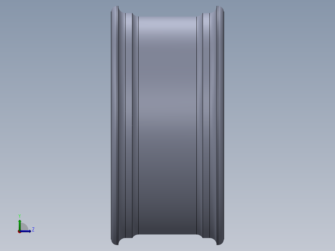 轮毂、轮胎(18)左视图
