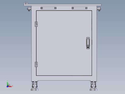 货架、一款内置设备的物料小车