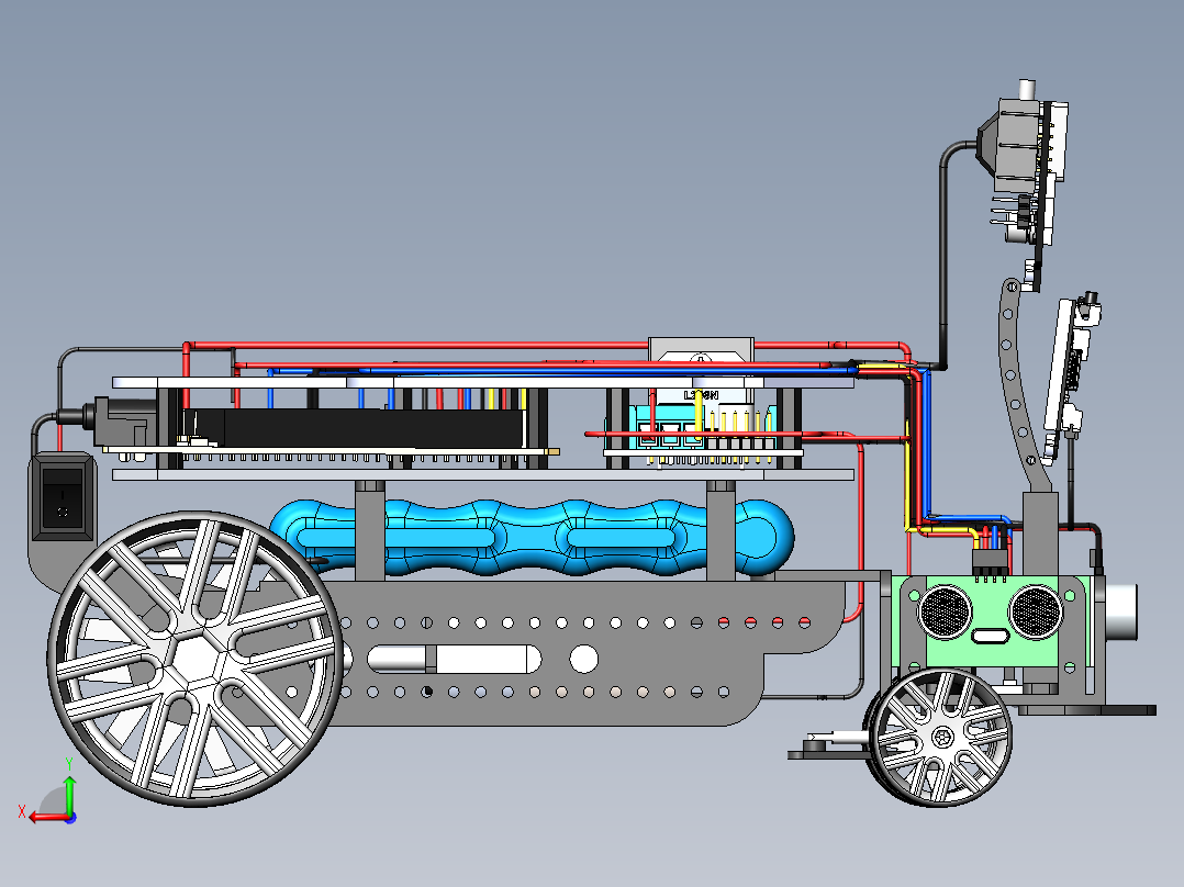 AGV小车、AGV(156)后视图