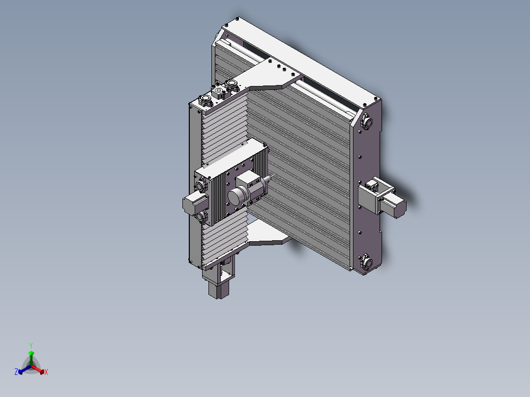 迷你CNC 3轴正等轴测图