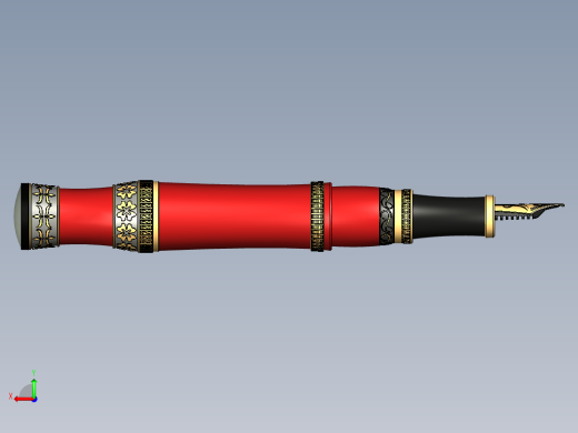 B3004598-奢华钢笔后视缩略图